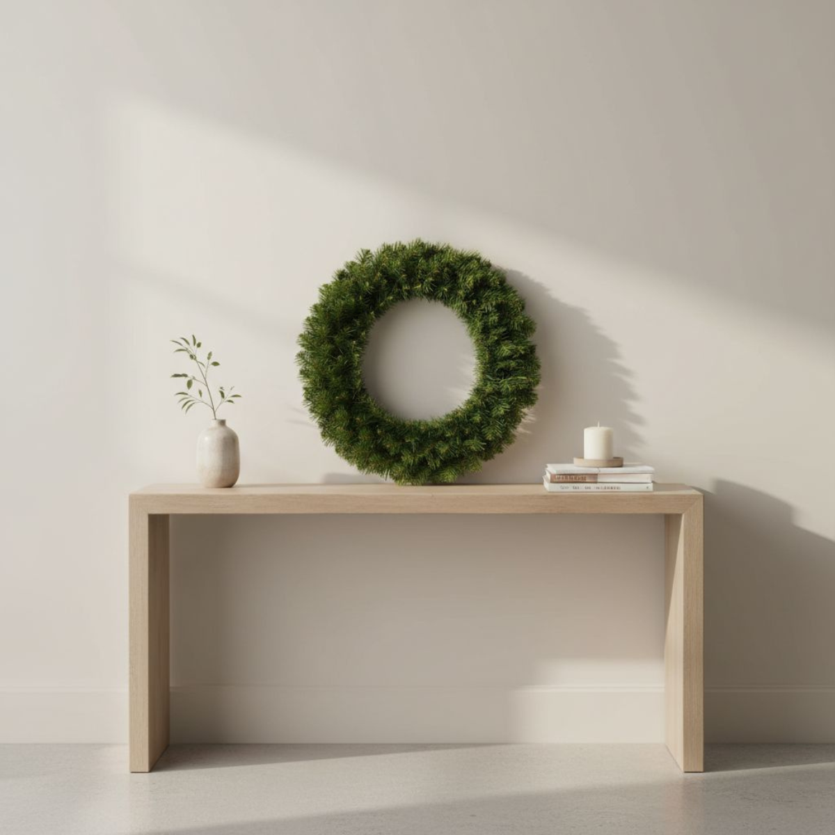 Kunstkerstkrans Colorado, groen, Ø 60 cm