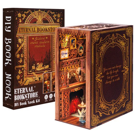 Eternal Bookstore book nook, 18 × 11 × 23 cm