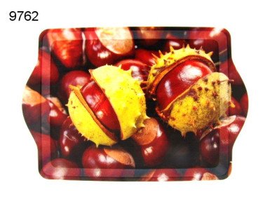 Kastanje dienblad, klein