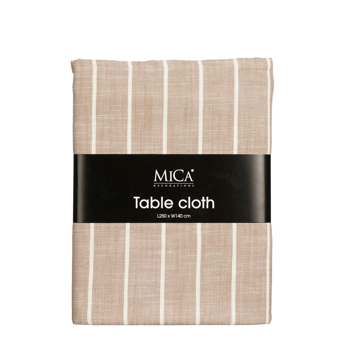 Alivo Tafelkleed – Organisch Katoen Beige (140 x 250 cm)