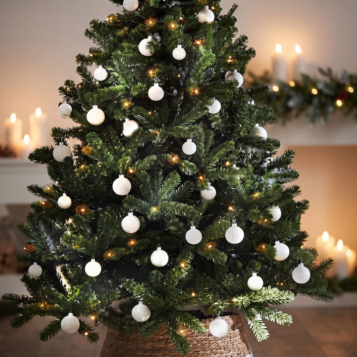 Charlton kunstkerstboom, 155 cm, Ø 91 cm