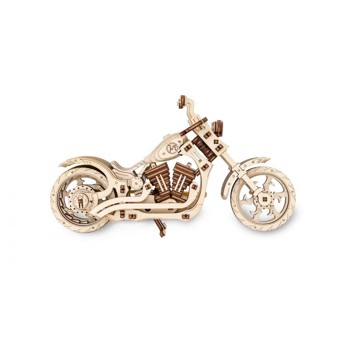 3D mechanische houten puzzel cruiser 22 x 8 x 12 cm