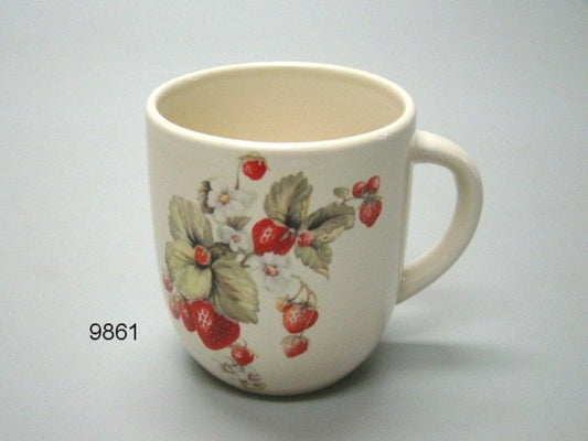 Aardbei mok, ca 250 ml