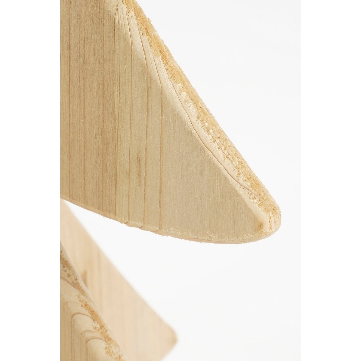 Houten kerstboom naturel, 78 cm hoog