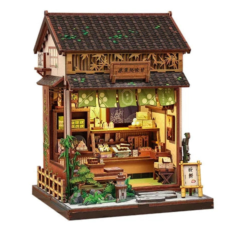 Kanmi Dokoro Kurihara miniatuurhuisje, 14 × 14 × 19 cm