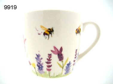 Lavendel ontbijtmok