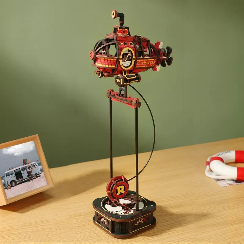 Houten bouwpakket Sea Adventurer, pendulum 36,5 cm