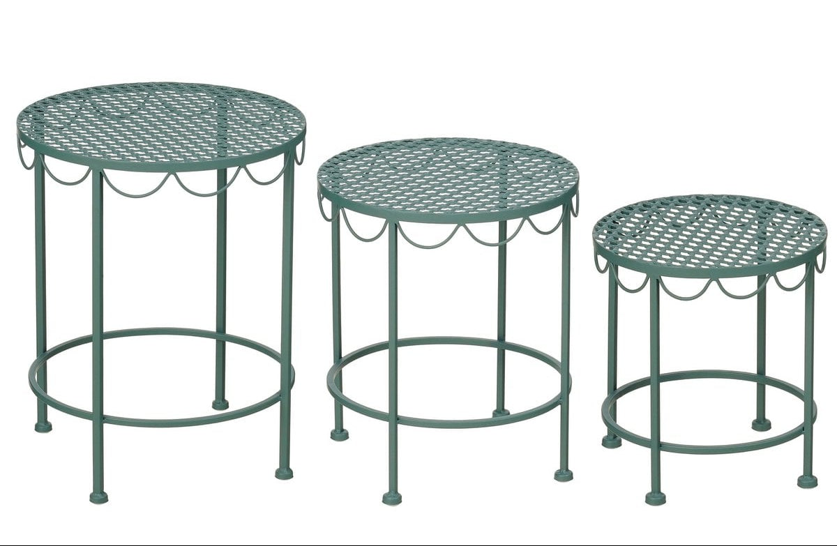 Marseille plantentafels, set van 3, groen