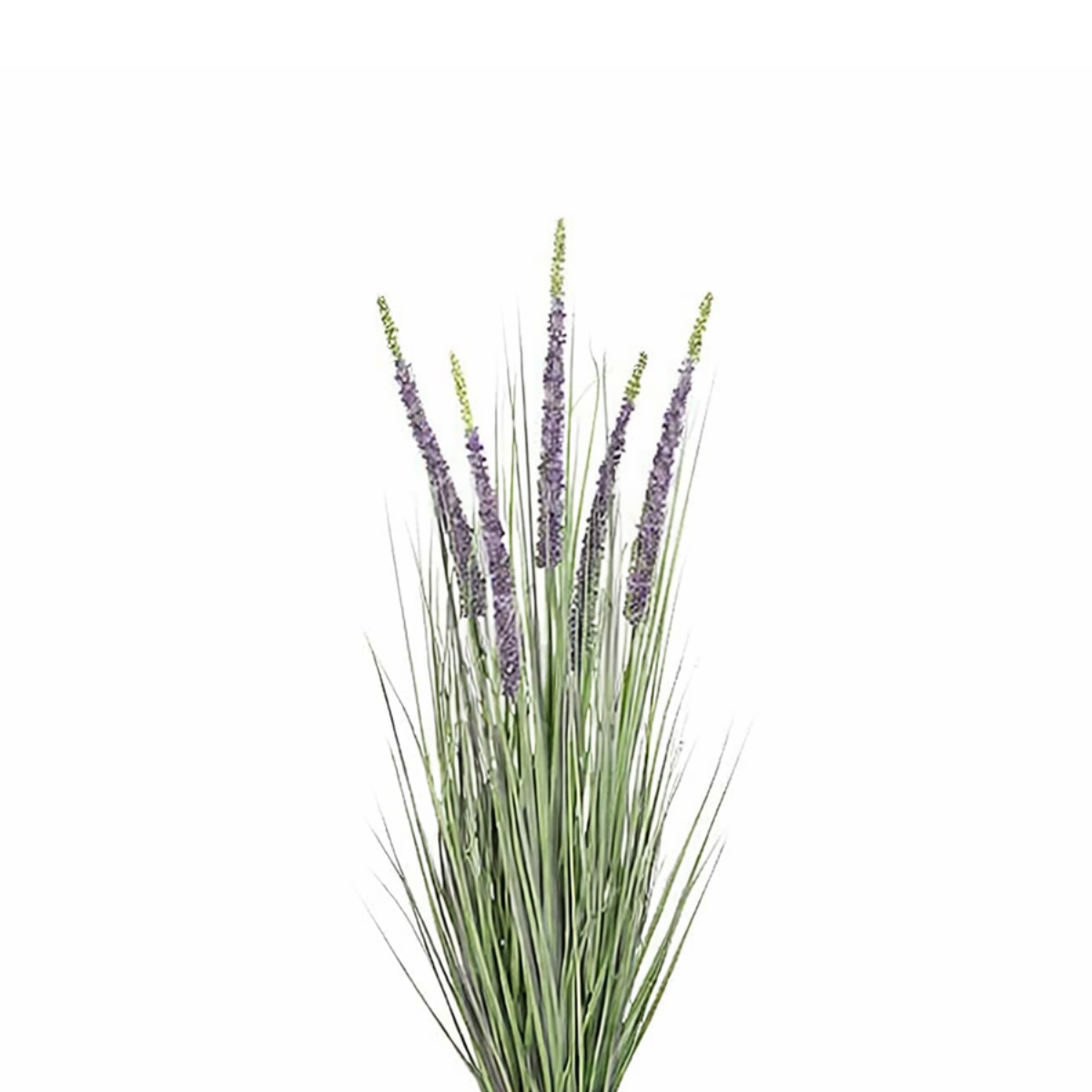 Eremurus kunstgras met pot, groen en paars, 140 cm