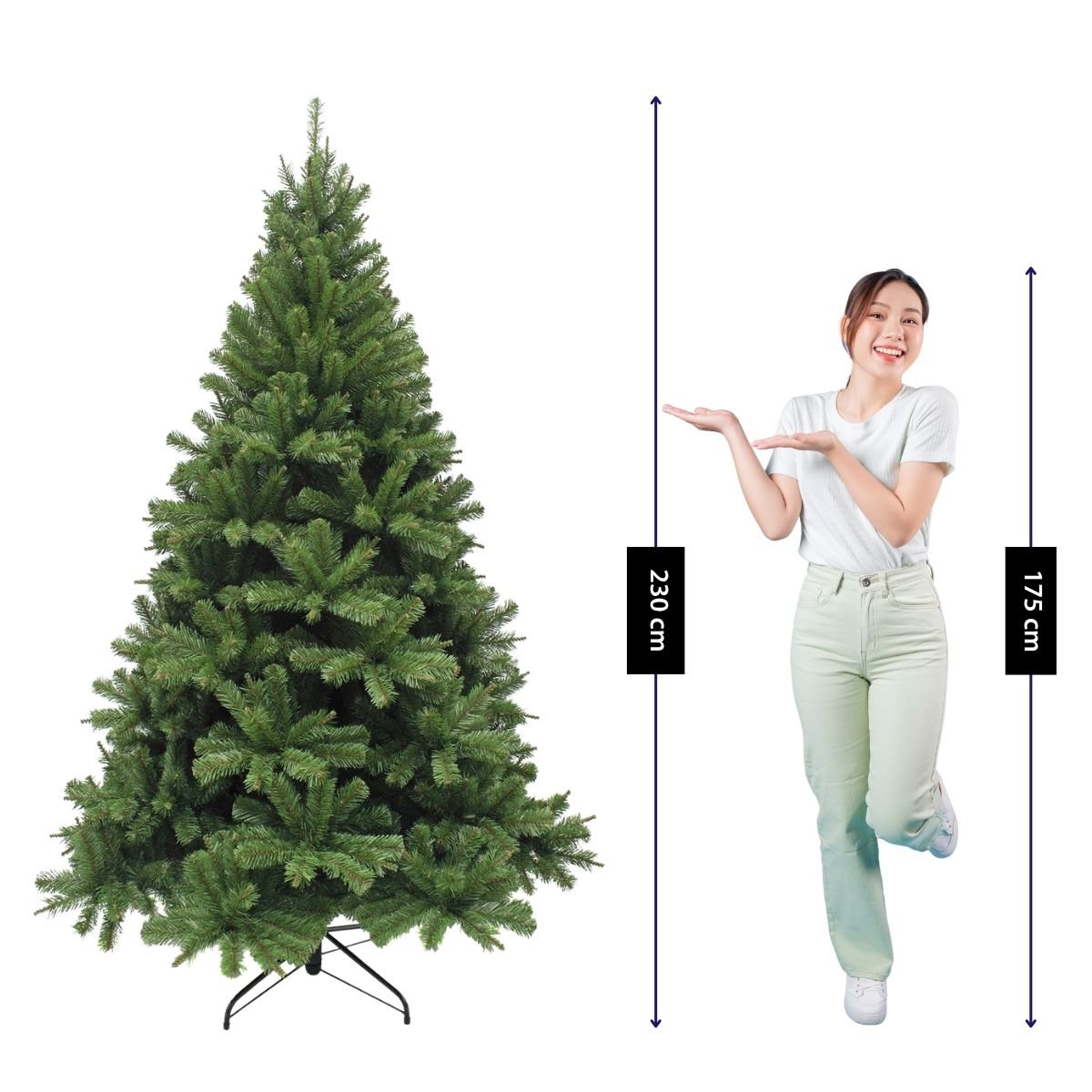 Forrester kunstkerstboom, 230 cm