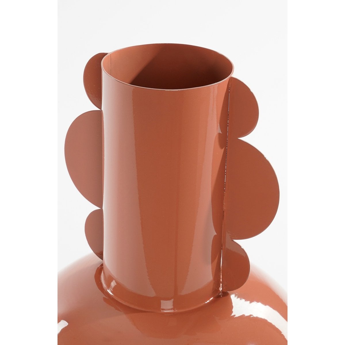 Mica Decorations Boyd Vaas – Metaal Terra (Hoge Bloemenvaas)
