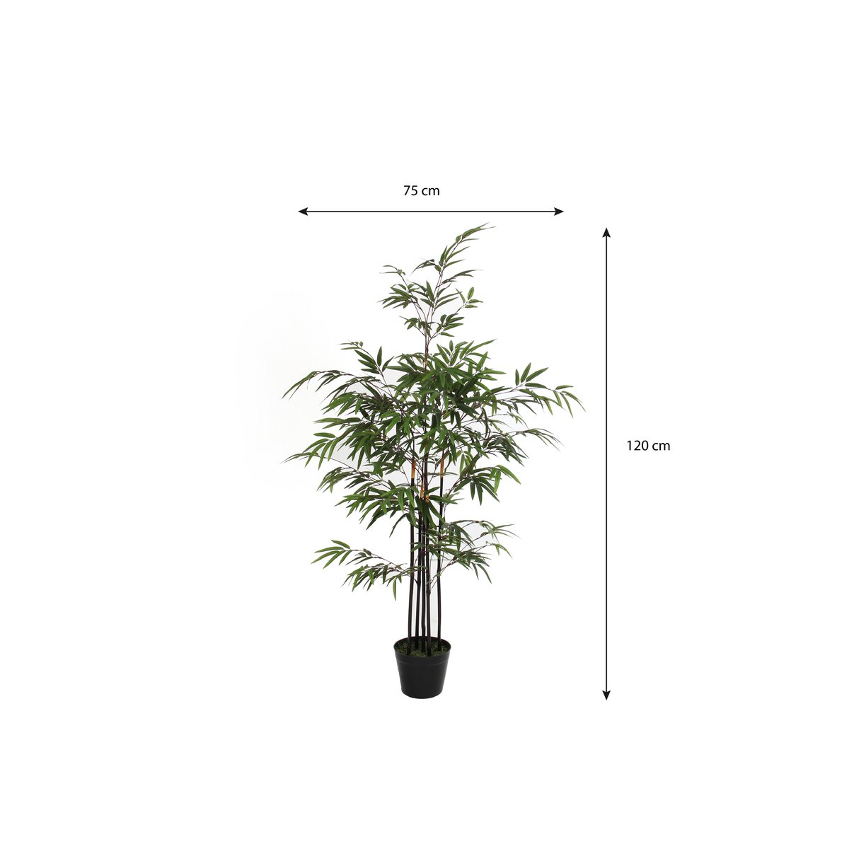 Bamboe kunstplant, 120 cm