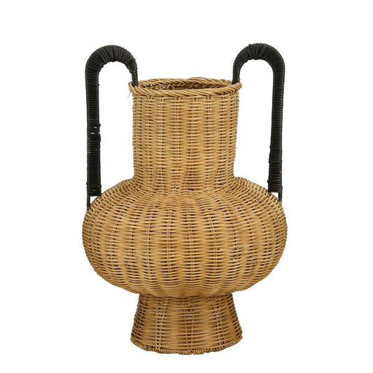 Loulou decoratieve vaas, rotan, 40 × 40 × 42 cm