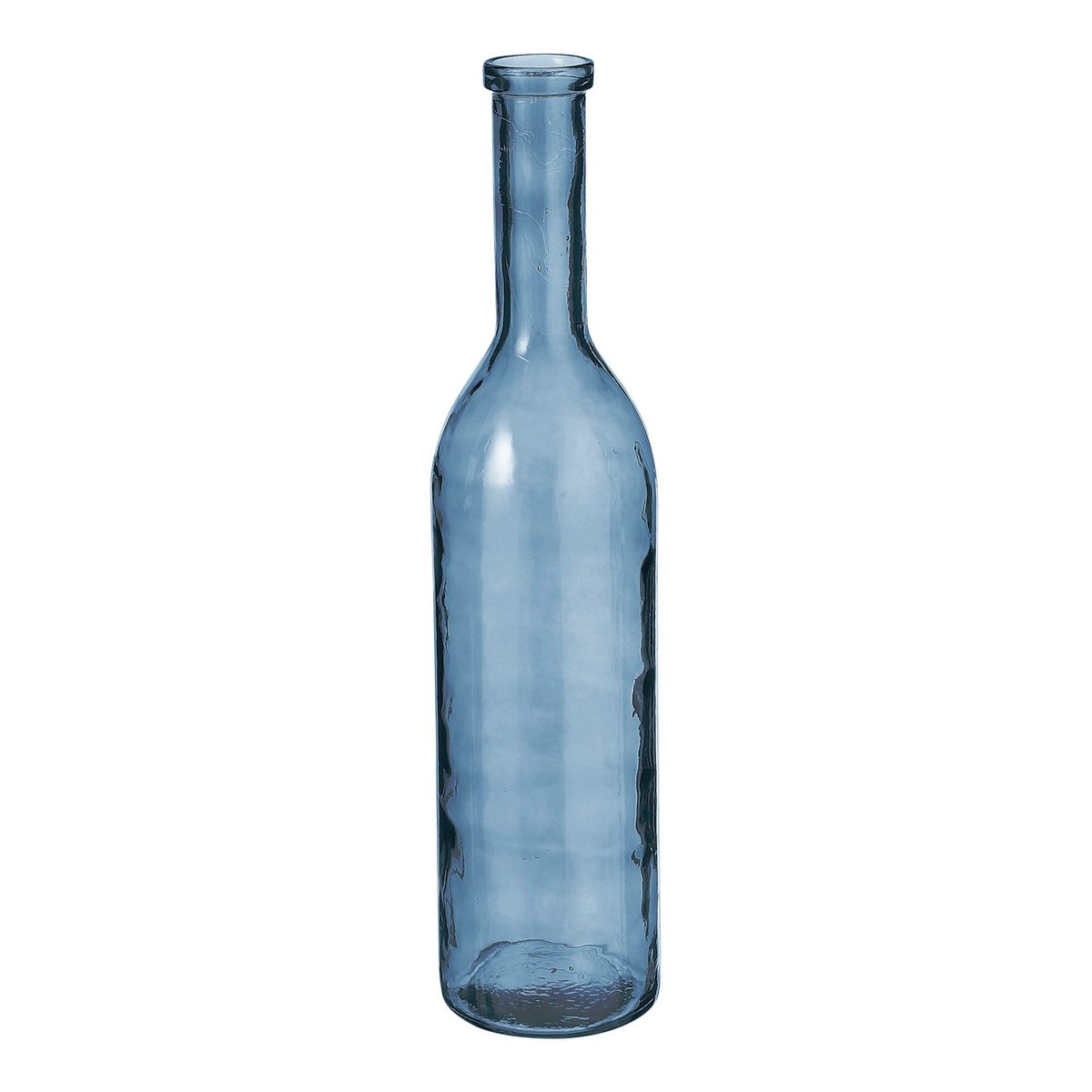 Mica Decorations Rioja Flesvaas – Gerecycled Glas Blauw (H75 x Ø18 cm)