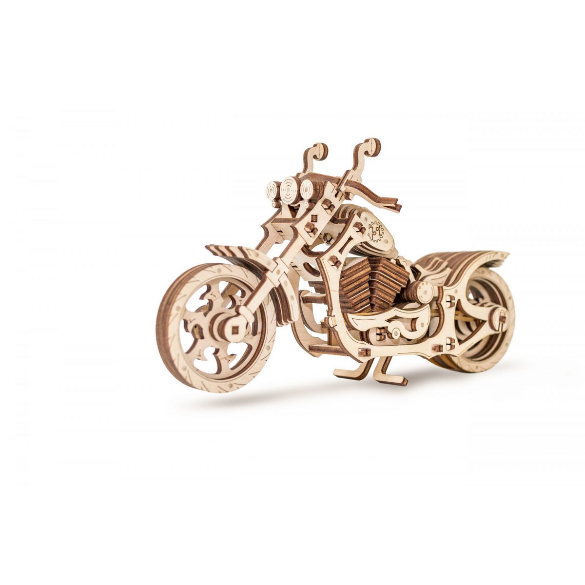 3D mechanische houten puzzel cruiser 22 x 8 x 12 cm