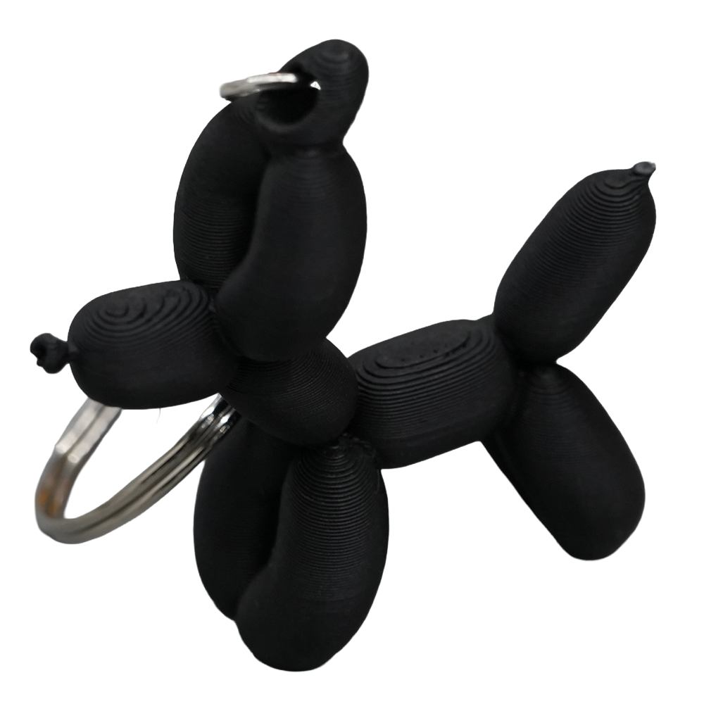 Ballon hond sleutelhanger