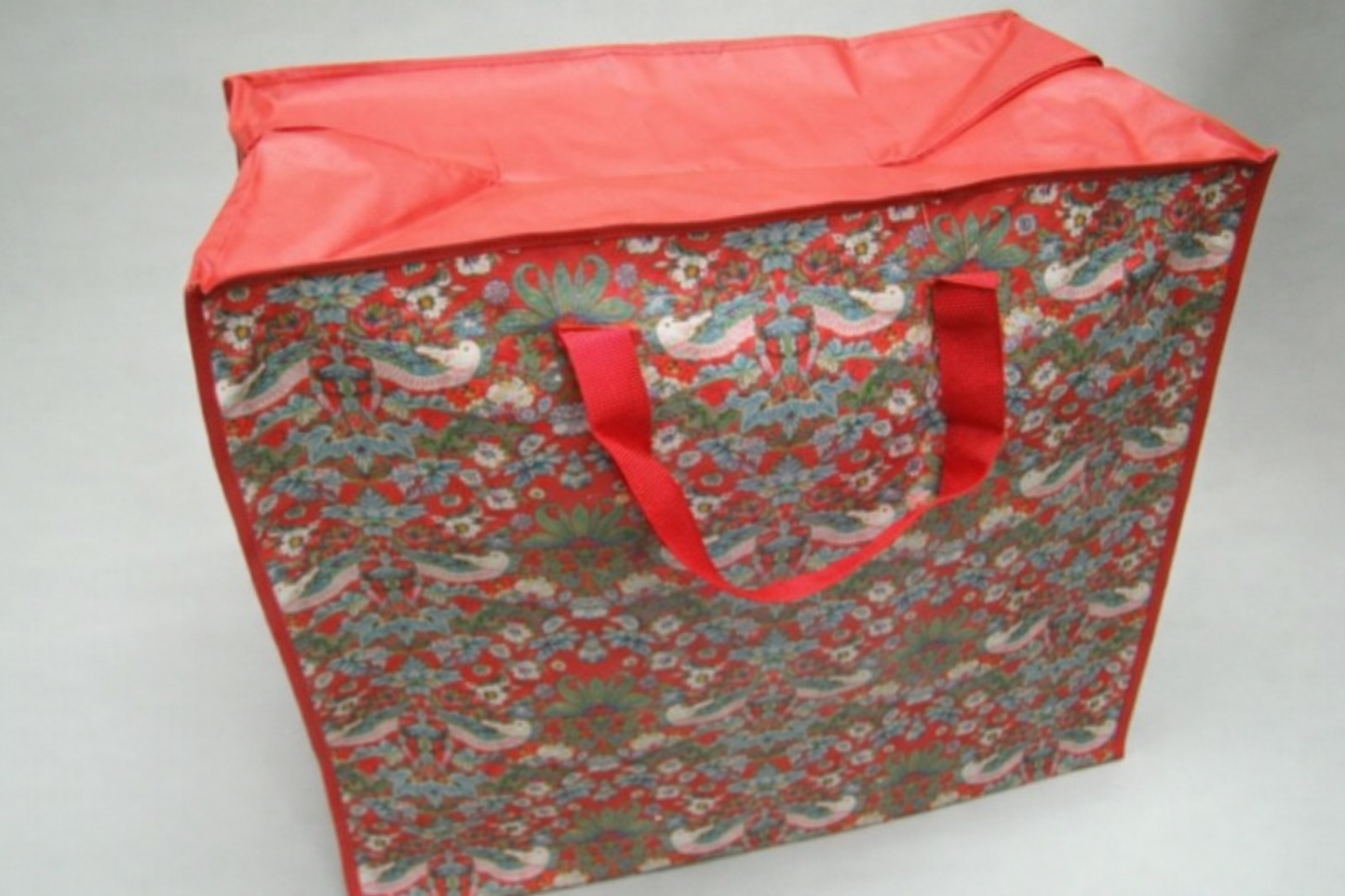 Strawberry thief boodschappentas, 57 x 30 x 48 cm