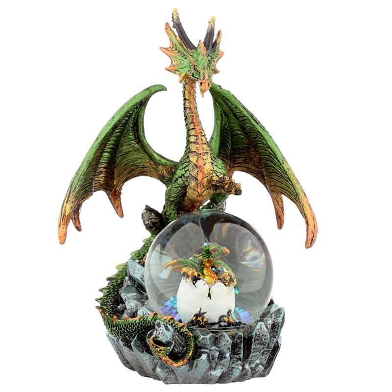 Dark legends, kristallen bol, draak, assorti