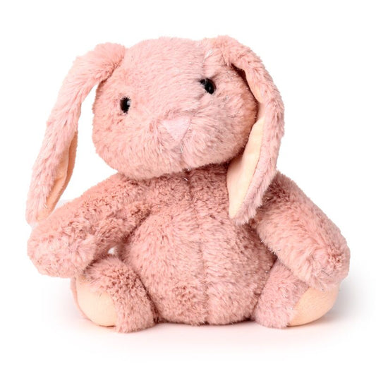 Roze konijn pluchen deurstop