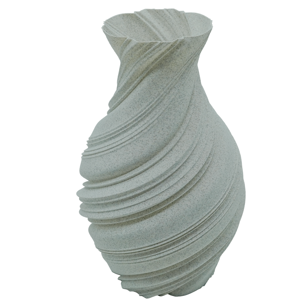 Flowy 3D vaas, 25 cm