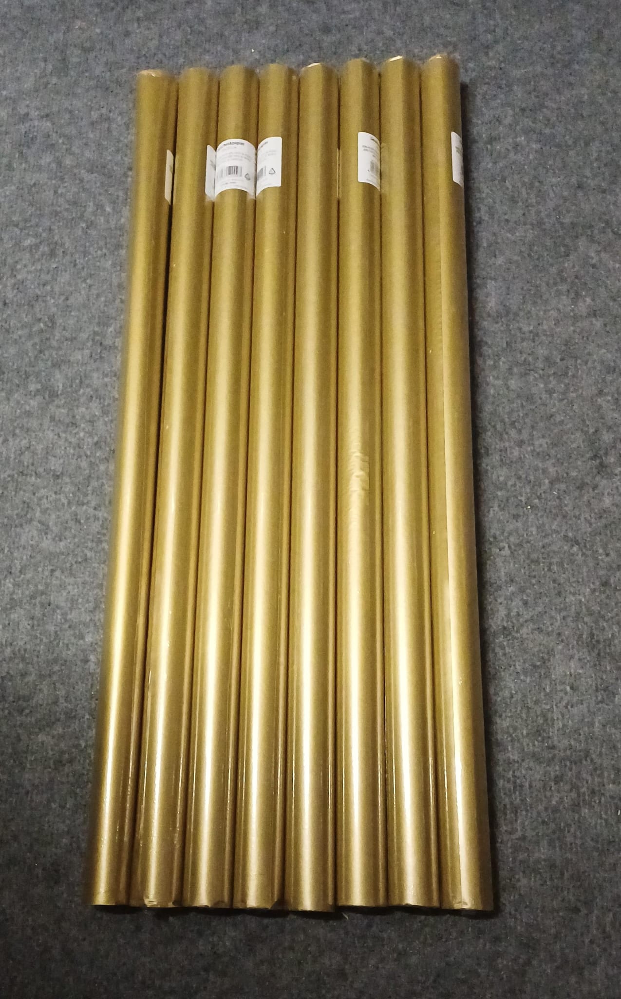 Cadeaupapier goud, rol 70 x 200 cm