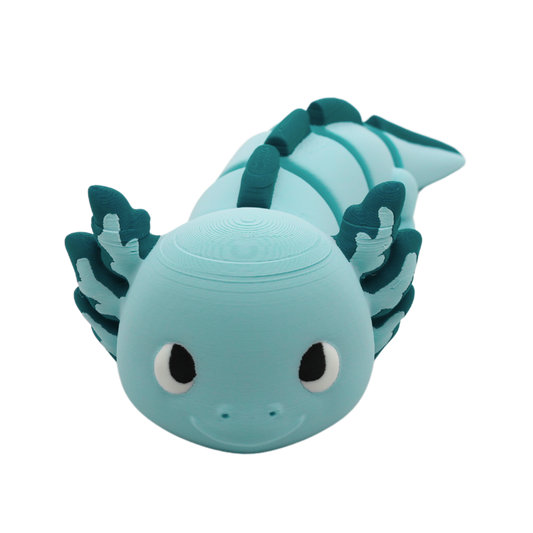 Flexibele axolotl beeld - 25CM