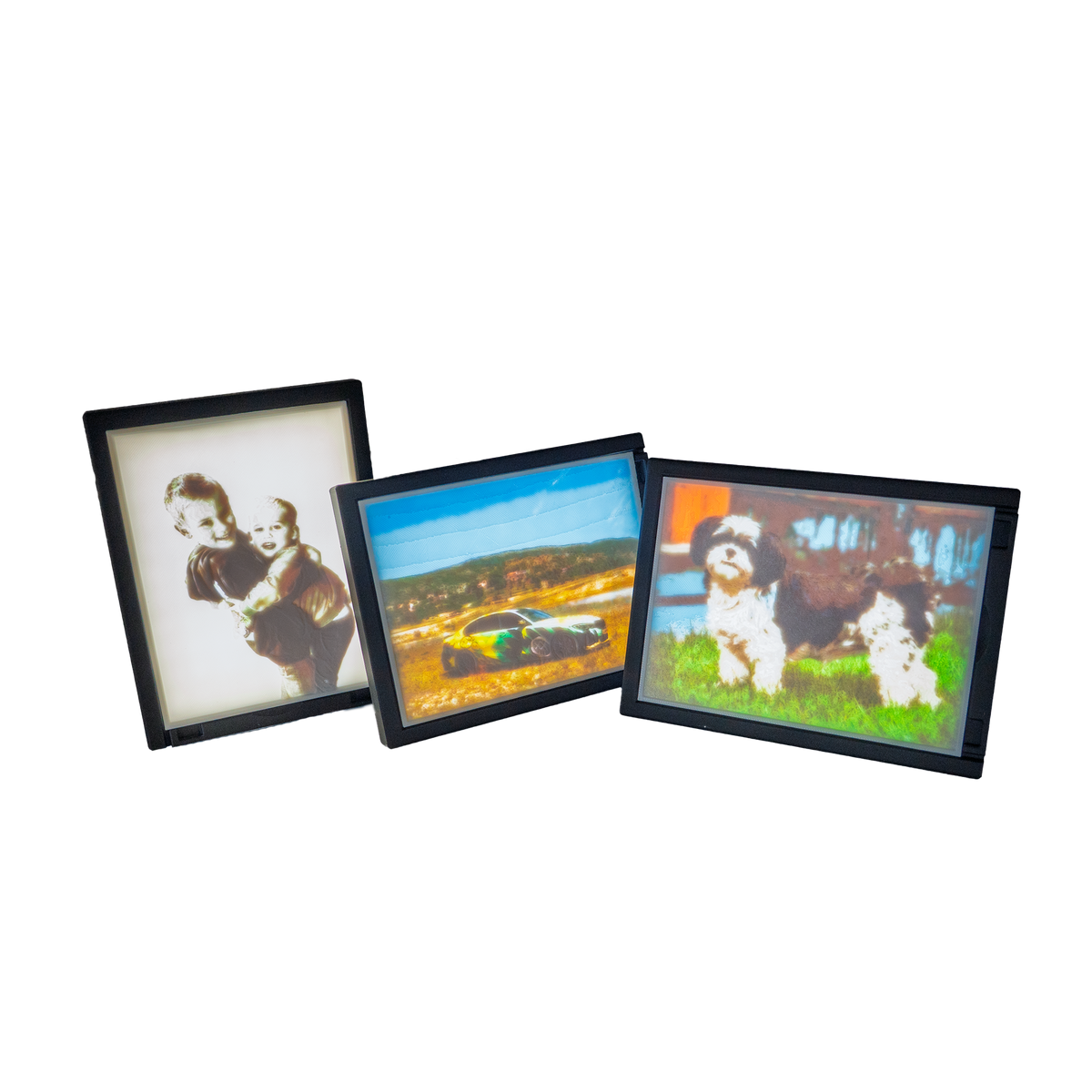 Lightbox foto met lijst