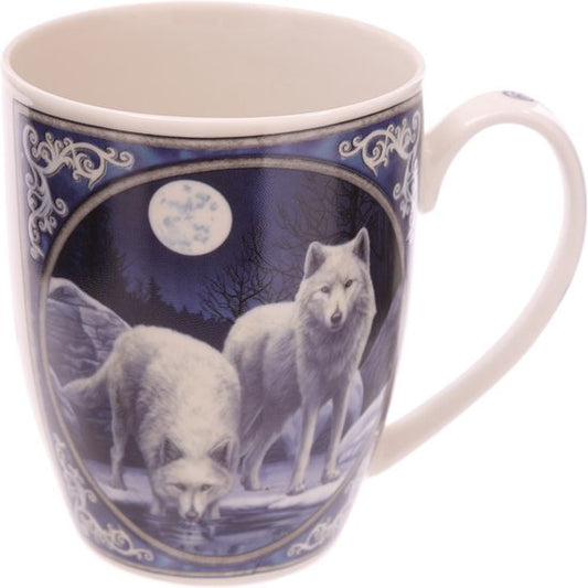 Lisa Parker mok, winter wolf