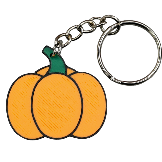 Pompoen sleutelhanger - Oranje