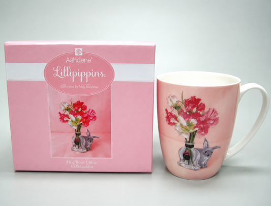 Konijnenmok Lillipippins, porselein, 300 ml