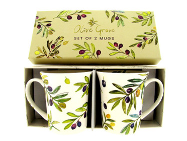 Olive Grove mokkenset, 2 stuks, 300 ml