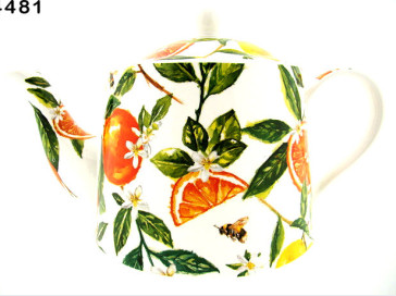 Oranges & Lemons porseleinen theepot