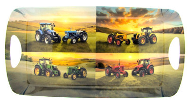 Tractors melamine dienblad 38 × 16,5 cm