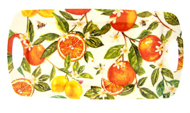 Oranges & Lemons melamine dienblad 38 × 16,5 cm