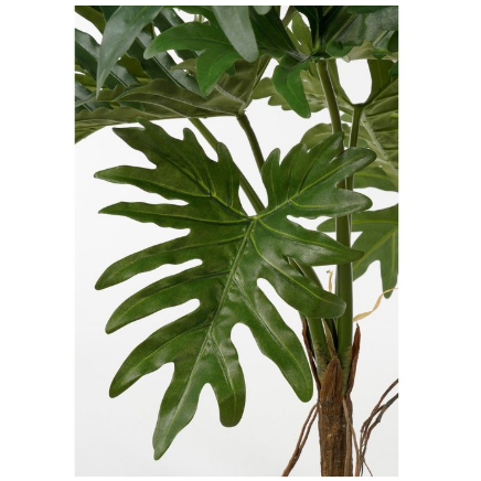 Philodendron kunstplant, groen, 110 × 110 × 140 cm