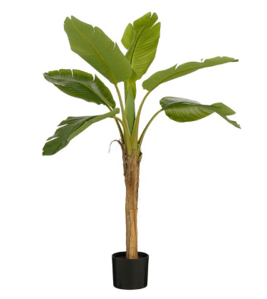 Bananenboom kunstplant, Ø 70 × 120 cm