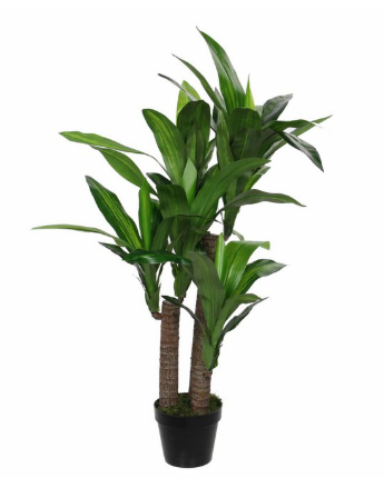 Dracaena kunstplant, groen, Ø 60 × 110 cm