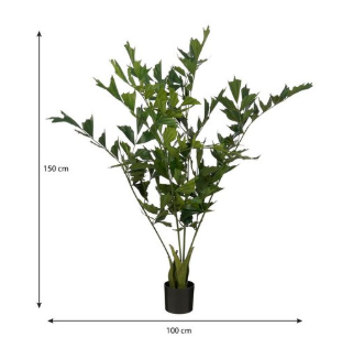 Vissenstaartpalm kunstplant, Ø 100 × 150 cm