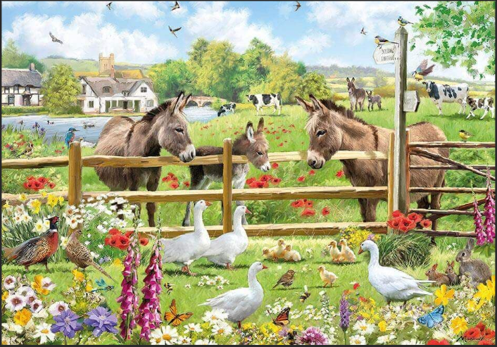 Meadow view legpuzzel, 500 stukjes