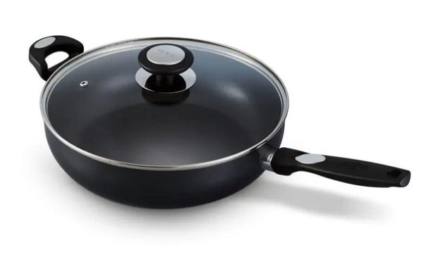 BEKA Pro Induc wokpan met keramische antiaanbaklaag en glazen deksel Ø 28 cm 4,6 liter