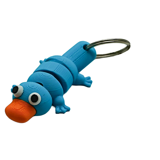 Vogelbekdier (Platypus) sleutelhanger