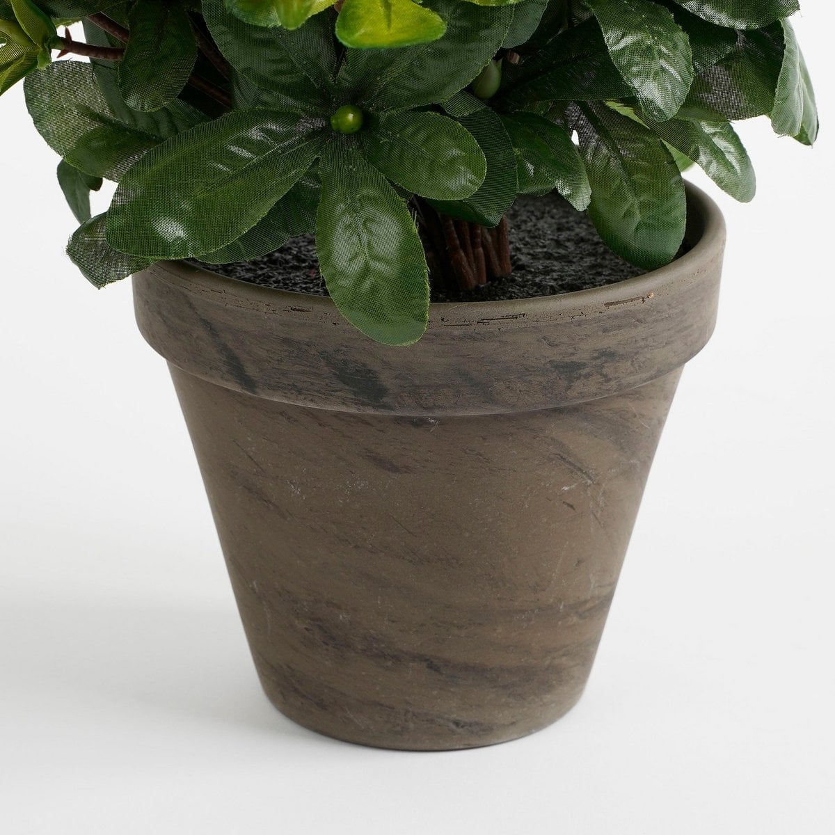 Azalea kunstplant wit, 31 cm
