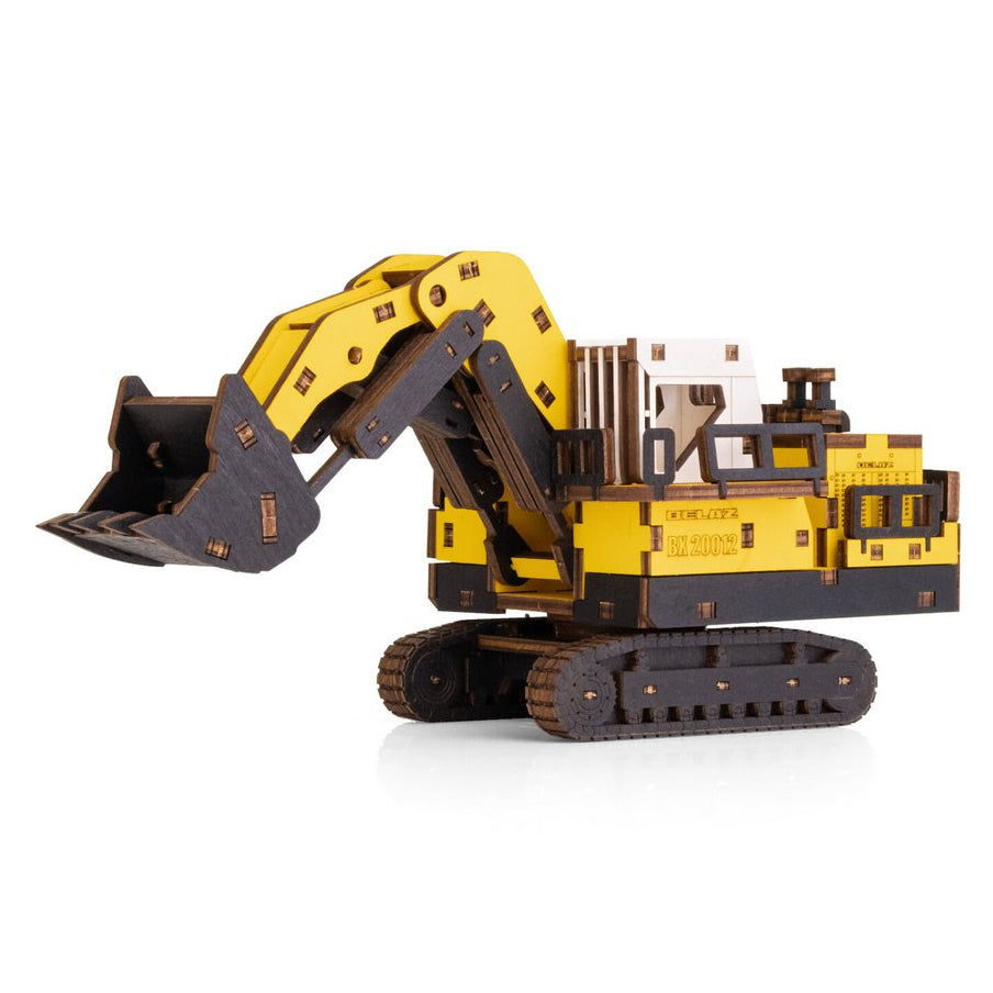 Graafmachine BX20012 houten 3D puzzel, 26,5 × 10,4 × 11,7 cm