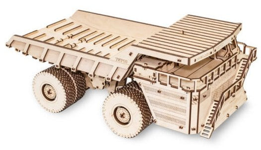 Mechanische puzzel mijnbouwtruck Belaz 75710, 453 onderdelen, 43,5 x 21 x 17,5 cm
