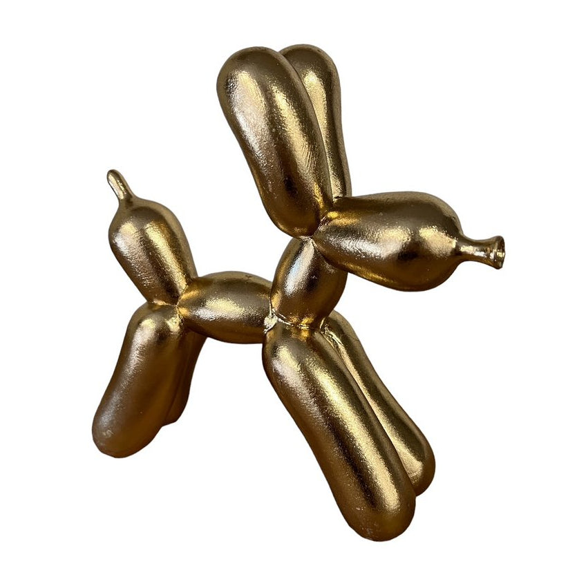 Ballonhond, goud, 16,5 cm