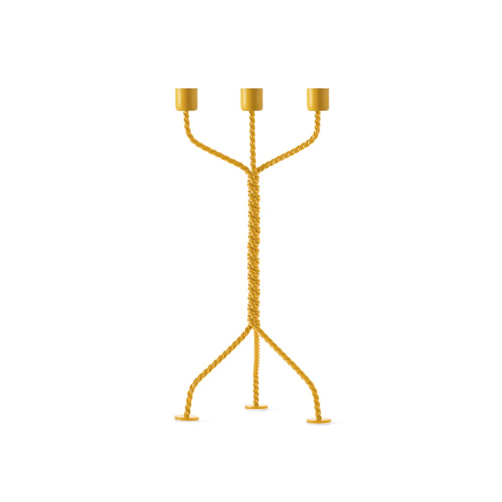 Twisted CandleHolder kandelaar, 17 × 17 × 37 cm