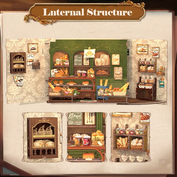 DIY house mrs. Hunts bakery, 17 cm