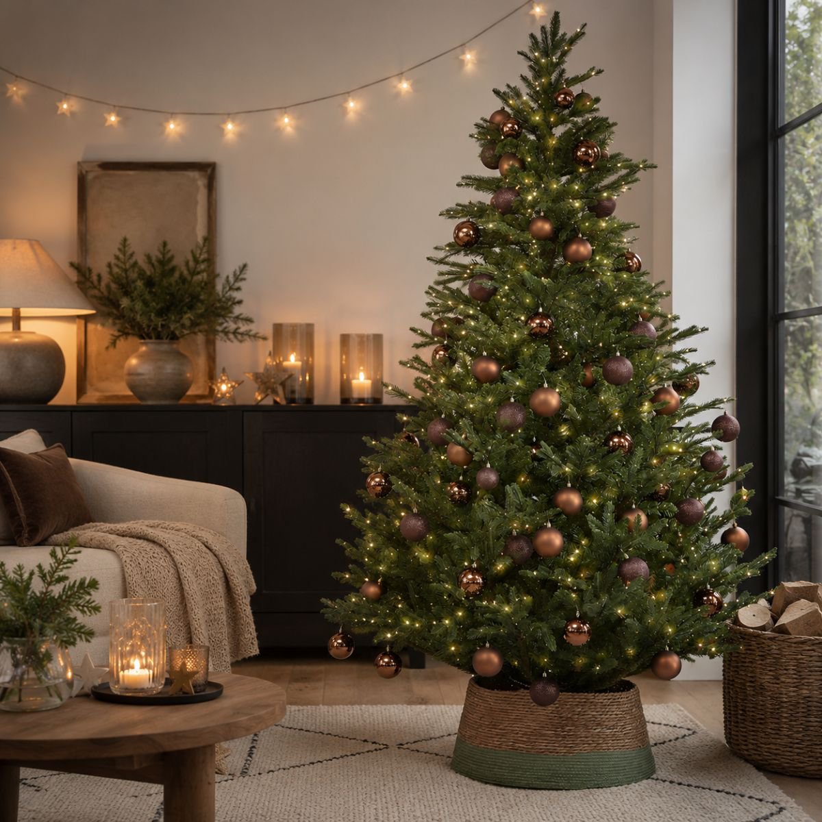 Frasier kunstkerstboom, 215 cm, Ø 145 cm