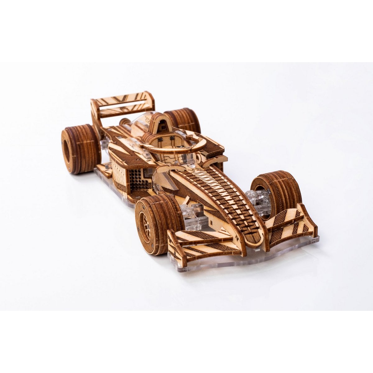 3D mechanisch modelbouw racer V3 17 × 7 × 4 cm – 223 stukjes