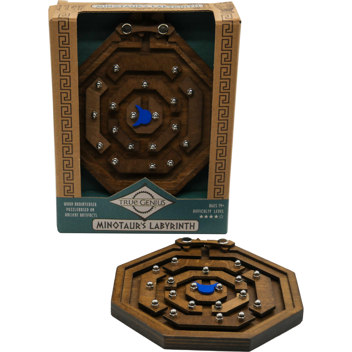 Breinbreker Minotaur's Labyrinth houten puzzel